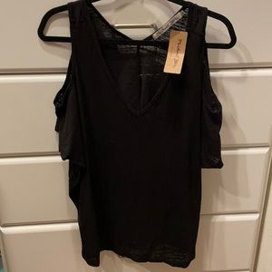 Michael Stars-OS Cold shoulder Tee NWT